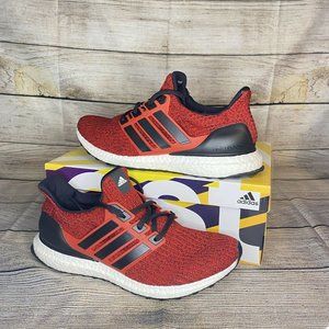 Adidas Ultraboost 4.0 Power Red Core Black Size 9.5 EE3703 NEW